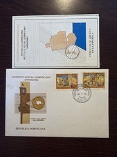 DOMINICAN REPUBLIC FDC COVER 1992 YEAR HOSPITAL HEALTH HISTORY OF MEDICINE STAMP