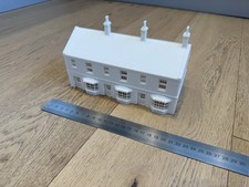 OO / HO Gauge row of 3 Victorian terraced houses 1:76 Scale for Model Railway