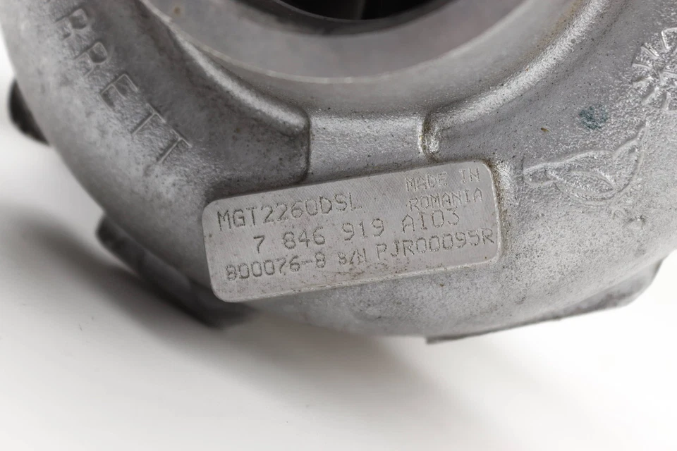 2012-2015 BMW M6 4,4 л - левый турбонаддув / турбокомпрессор 7846919 - Изображение 3 из 4