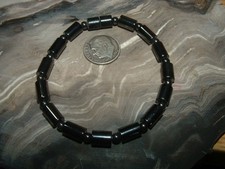 MAGNETITE BRACELETS WITH CLASPS BARREL BEADS MAGNETIC JEWELRY