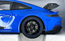 Porsche 992 GT3 Coupe 1:18 Norev (911) 2021 Shark Blue Diecast Model Car 1/504