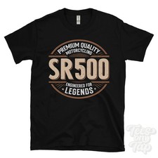 SR500 T-SHIRT - PREMIUM QUALITY MOTORCYCLING ENGINEERED FOR LEGENDS