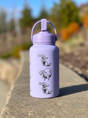 Goodra Water Bottle Engraved Coffee Tumbler with Hisuian Goodra Waterbottle - Image 1 of 4