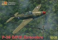 Plastic Model 1/72 P-39D/F/K Aerocobra Rsm921...