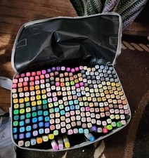 168 Colors Art Markers Pens, Dual Tips Alcohol Markers Permanent Sketch Markers