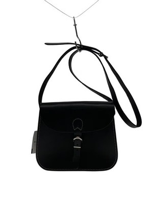 Courreges Shoulder Bag Leather BLK ? NULL ?