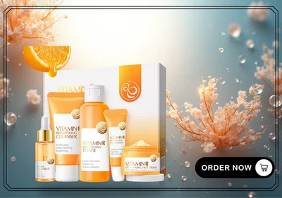 BRANDED Skincare Gifts Set for Teenage Girls - Vitamin C Skin Care Sets & kits - Anti-A