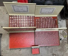 Vermont Minus Pin Plug Gage Set A B C D E .011 To .750” - Machinist Tool Maker