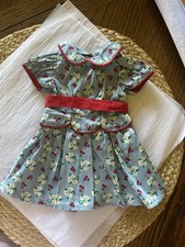 American Girl Emily Bennett Meet Dress Blue R...