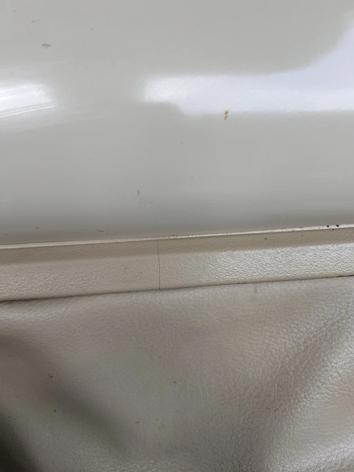 1998-2010 Volkswagen New Beetle painel de porta HARDTOP passageiro lateral creme/bege - Imagem 2 de 4