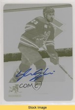2020-21 AHL Printing Plate Yellow Achievements 1/1 Kyle Capobianco Auto READ a2v