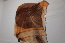 Fendi Roma 100 Silk Scarf Foulard Made In Italy Vintage Classic