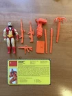 Zangief 1993 GI Joe Street Fighter OOP Rare Complete (no string) W Info Card