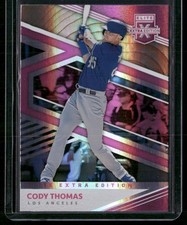 2020 Panini Elite Extra Edition #109 Cody Thomas Pink