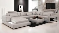 Ecksofa Couch Polster Wohnlandschaft Sofa 2Tlg. Set Couchtisch Eck Garnitur Neu