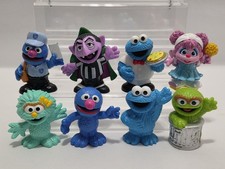 Playskool Sesame Street Workshop Friends Figure Lot Soccer Count Postal Grover