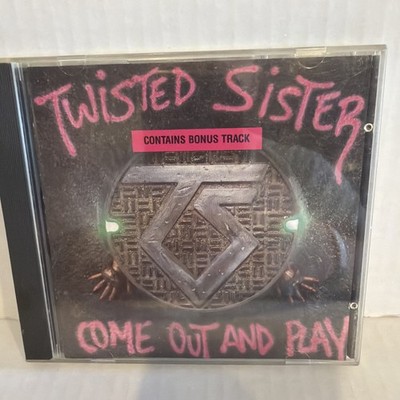 Twisted Sister Come Out And Play Original CD 1985 Bonus Track Printed In Germany