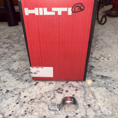HIlti 228337 Conduit Clip Premium X-EMTC 1'' MX Direct Fastening (QTY 176)
