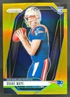 2024 Panini Prizm Drake Maye Variation Gold Prizm Rookie Card RC #06/10 Patriots