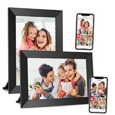 Frameo 10.1 Inch WiFi Digital Picture Frame, 1280x800 HD IPS Touch 2 Pack