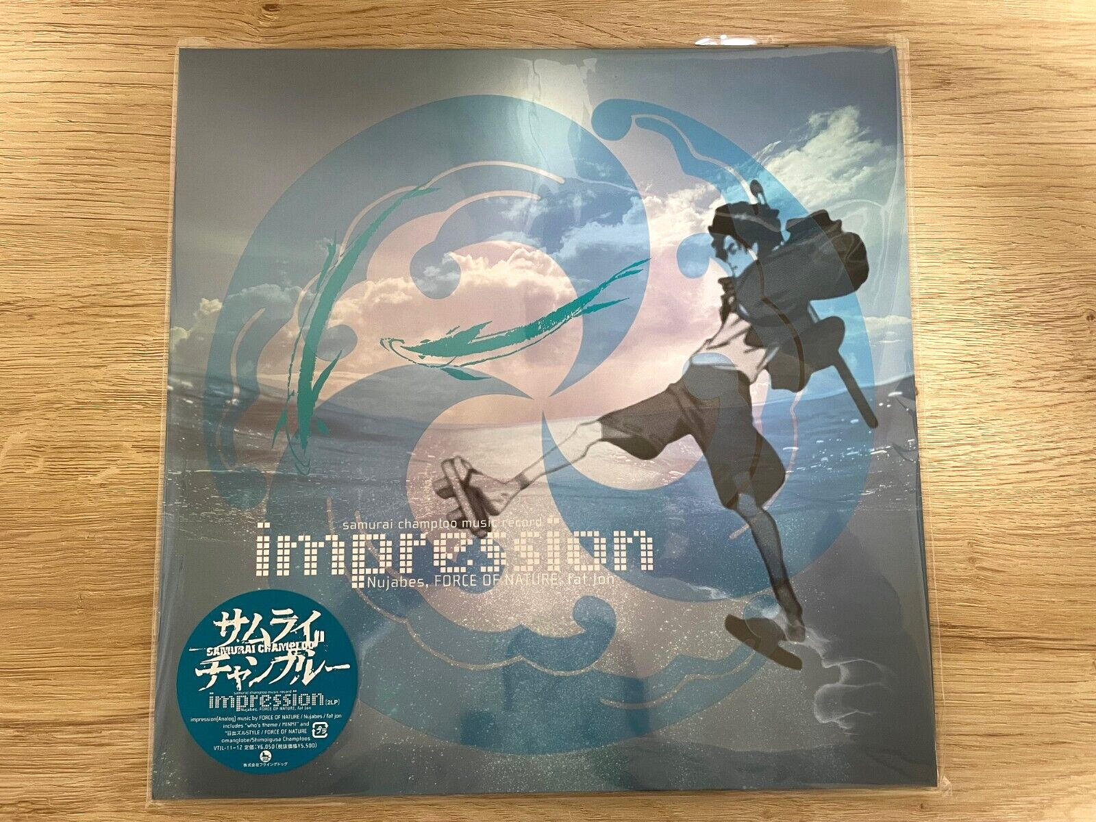 Samurai Champloo Nujabes impression Vinyl Record limited edition 2LP Japan