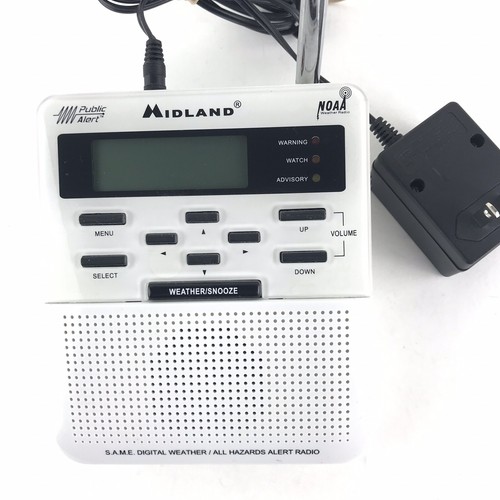 Midland Weather Radio WR-100 Public Alert NOAA Emergency Broadcast - Picture 2 of 5