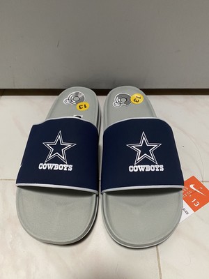 nike men's dallas cowboys offcourt slides