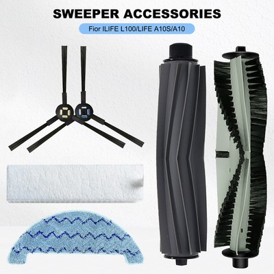 For ILIFE L100/A10S/A10Robotic Vacuum Cleaner Accessories Main Side Brush Filter