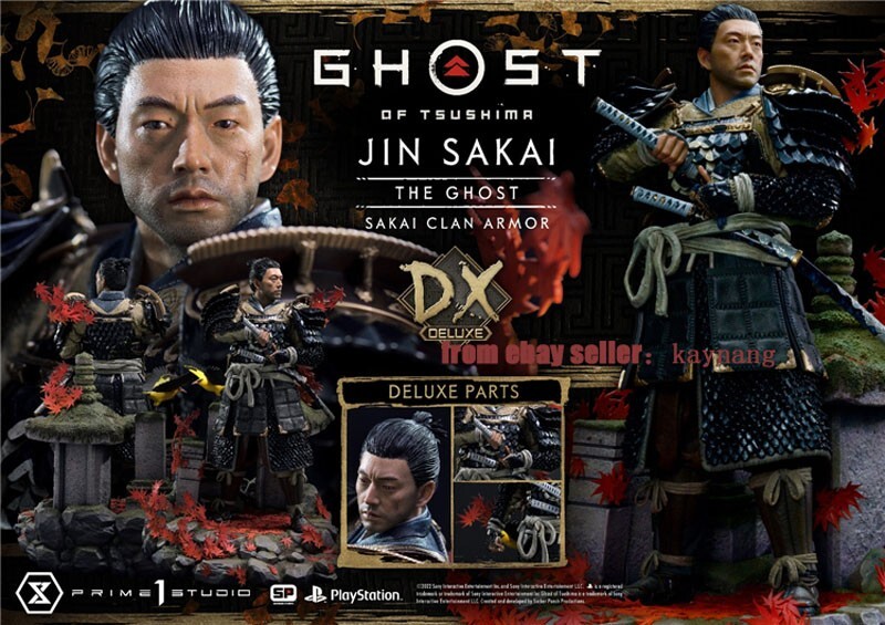 Prime 1 Studio UPMGHOT-02DX Ghost of Tsushima 1/4 Jin Sakai