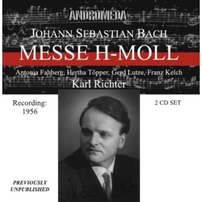 KARL RICHTER JOHANN SEBASTIAN BACH: MESSE H-MOLL [1956] NEW CD