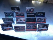 14 mixed brands TDK, FUJI, MAXELL. 4 R 90min. 10 R 60min tapes. Used in gr8 cond
