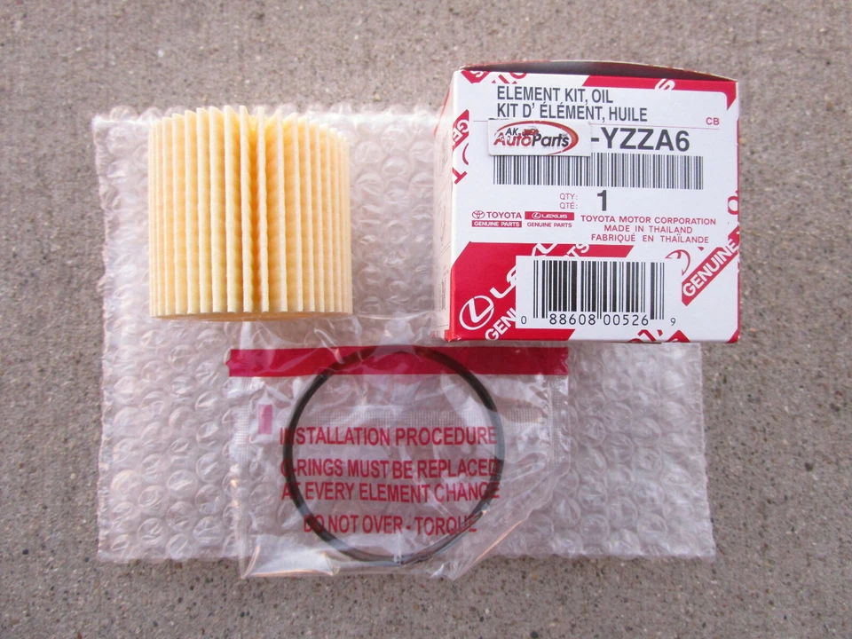 FITS: 12 - 17 TOYOTA PRIUS V / PRIUS PRIME ENGINE OIL FILTER OEM BRAND NEW - Image 2 of 4