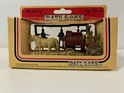 Vintage 1983 Models of Days Gone By Lledo Fire Engine DG5 BIFBAC ll  
