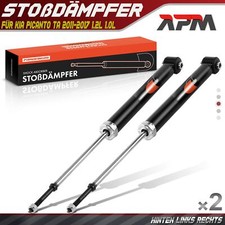 2x Stossdämpfer Gasdruck Hinten Links Rechts für KIA Picanto TA 11-17 1.2L 1.0L
