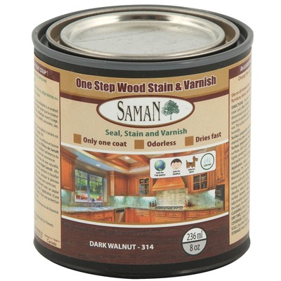 Interior One Step Wood Seal, Stain and Varnish   Oil Based Odorless Dye - Pro...
