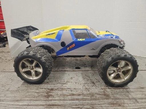 Upgraded Traxxas Revo 2.5R Roller Chassis Nitro Rc Truck