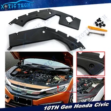 A Pair Panel For Honda Civic 10TH GEN 2016-2018 Engine Bay Side Covers Panels