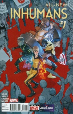 BRANDNEU INHUMANS # 1 - Charles Soule, James Asmus - Marvel Comics