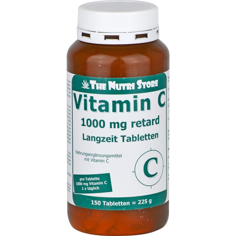 VITAMIN C 1000 mg retard Langzeit Tabletten 150 St PZN08761299