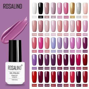 Details About Rosalind Gel Polish Set Uv Vernis Semi Permanent Primer Top Coat 7ml Poly Gel