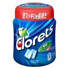 Clorets XP Gum Clear Mint flavor Bottle type 140g Mondelez Japan 