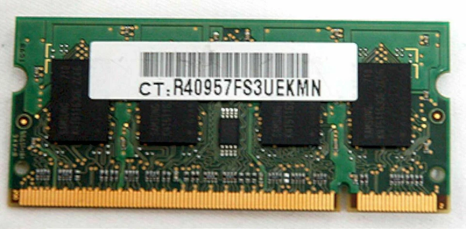 NEW SAMSUNG Laptop DDR2 RAM 512mb PC2-5300S-555-12-A3 DV6000 V6000 DV9000 F500 - Image 2 of 2