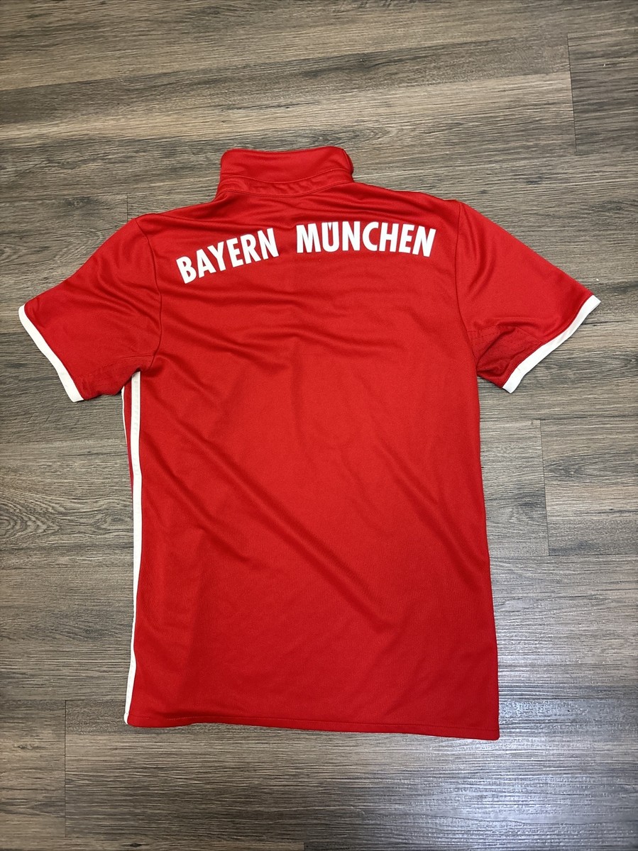 BAYERN MUNICH 2016 2017 HOME FOOTBALL SHIRT SOCCER JERSEY ADIDAS
