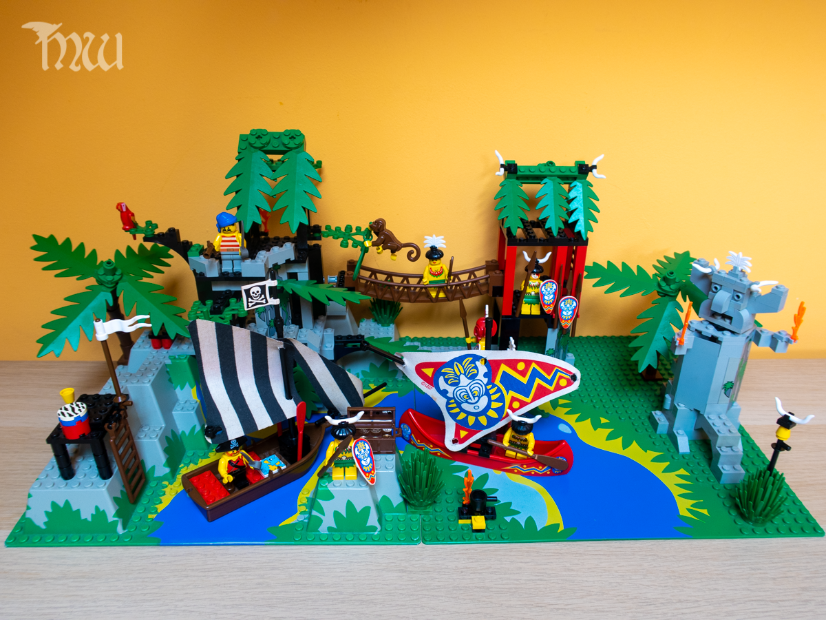 LEGO PIRATES ENCHANTED ISLAND SET 6278 COMPLETE INSTRUCTION MINT