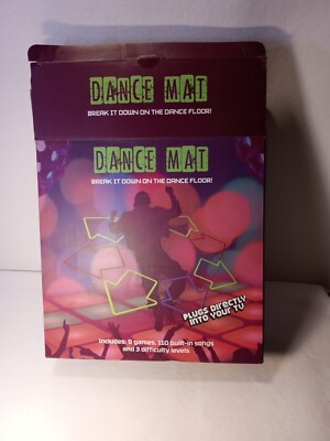 Thumbs Up Dance Mat Break IT Down On The Dance Floor! Plug Directly Into Your TV