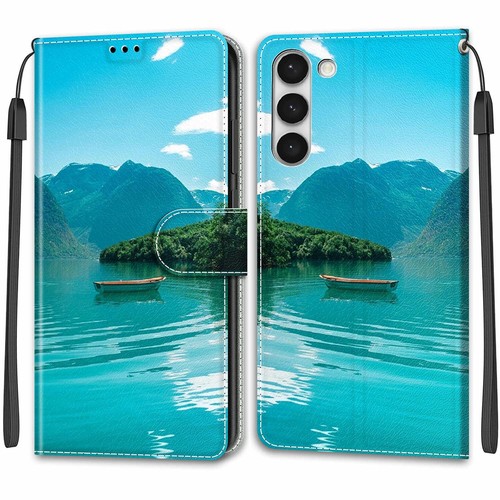 Wallet Card Slot Pattern Leather Case For Samsung Galaxy A13/A14/A15/A03S/A05S - Picture 76 of 109