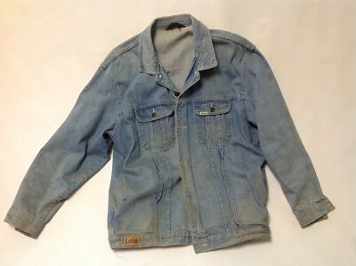 Vtg Lois jeans denim jacket size L- Veste de jeans rétro, des années 1980 - Photo 1/4