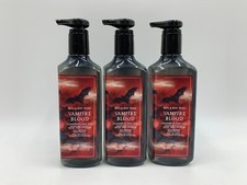 Bath Body Works Vampire Blood Cleansing Gel Hand Soap 8 fl oz S/3 905T