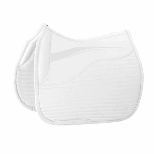 Weiße Reitsport-Schabracke Eskadron Sattelunterlagen