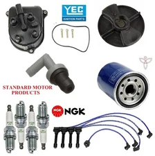 Tune Up Kit Filter Wire Spark Plugs for Honda Accord L4; 2.2L 1992-1993